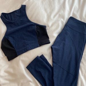 Outdoor Voices Navy Matching Set